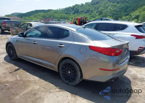2015 Kia Optima Sxl Turbo из США, поврежденный, VIN 5XXGR4A67FG372067